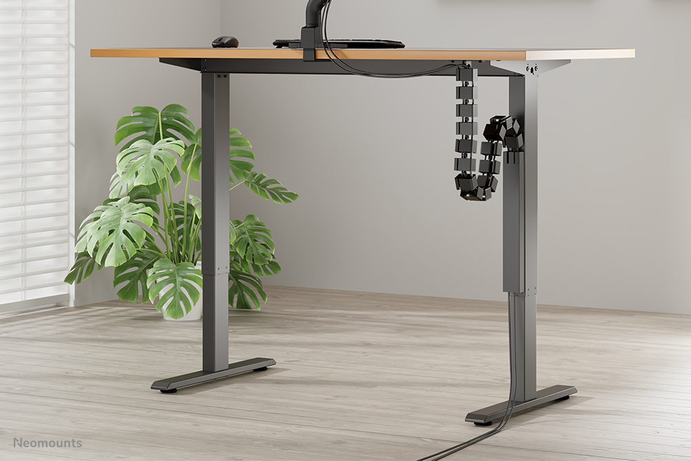Neomounts ADS06-133BL Organizador vertebral de cables - fijación con tornillos - universal